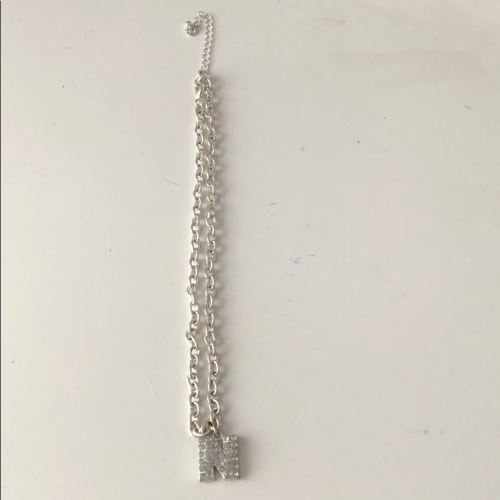 initial N necklace